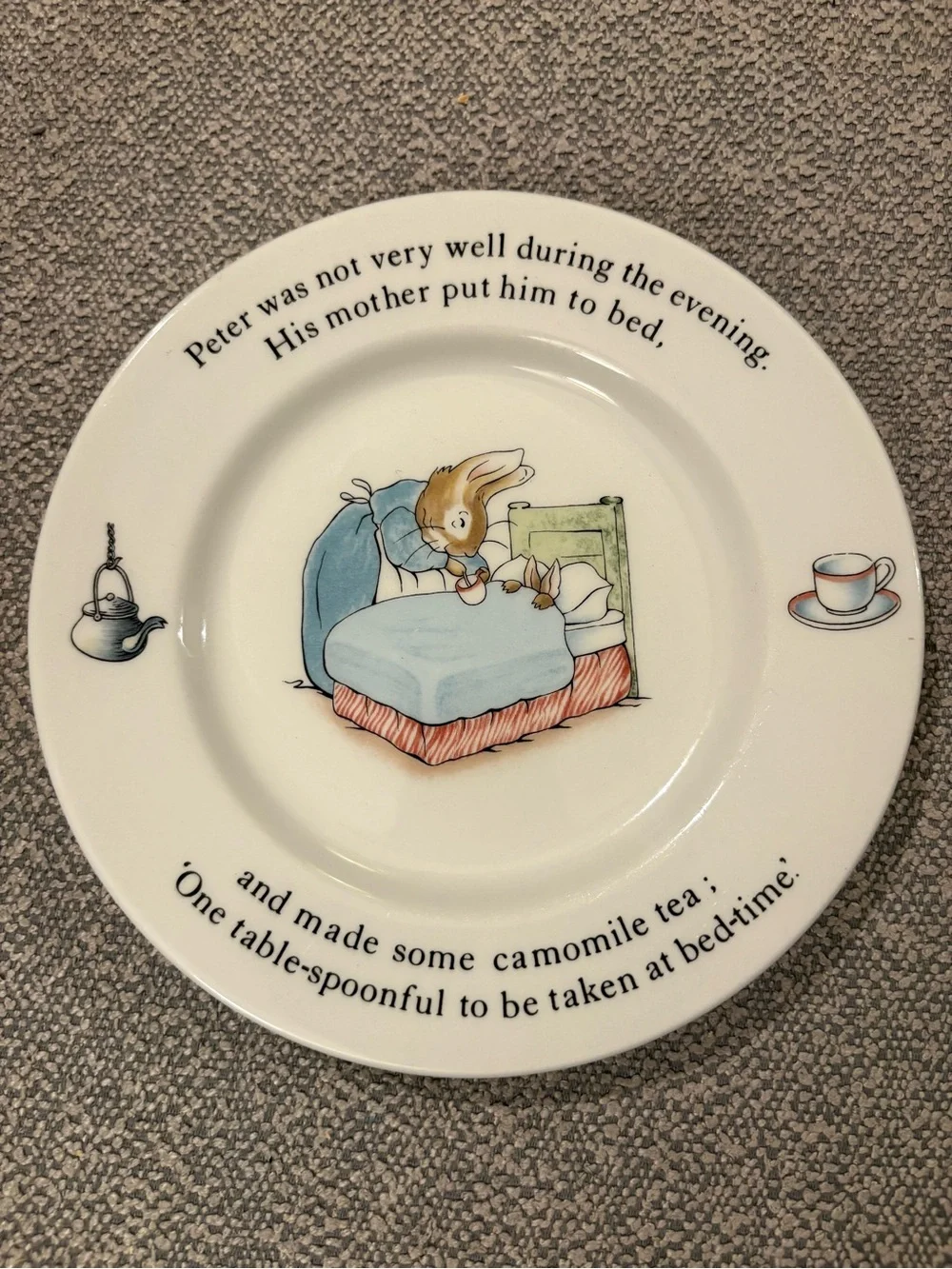 Wedgwood Beatrix Potter Peter Rabbit Plate